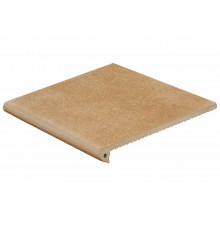 Ступень клинкерная рядовая флорентинер Exagres Vega Ocre 330 x 330 x 12 мм.