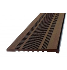 Ступень полнотелая ДПК Ecodeck 346 х 23,5 х 4000 мм. Венге