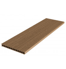 Ступень пустотелая ДПК Deckron Woodlike 317 х 28 х 4000 мм. Кедр