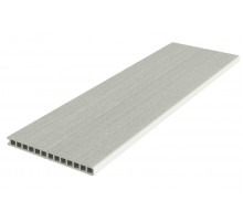 Ступень пустотелая ДПК Deckron Woodlike 317 х 28 х 4000 мм. Слоновая кость