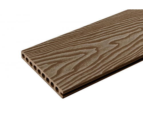 Ступень пустотелая ДПК NauticPrime Esthetic Wood 160 х 22 х 4000 мм. Коричневый