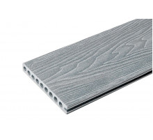 Ступень пустотелая ДПК NauticPrime Esthetic Wood 160 х 22 х 4000 мм. Серый