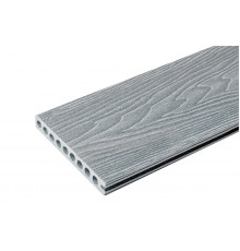 Ступень пустотелая ДПК NauticPrime Esthetic Wood 160 х 22 х 4000 мм. Серый