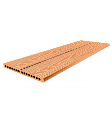 Ступень пустотелая ДПК NauticPrime Esthetic Wood 300 х 22 х 4000 мм. Кедр
