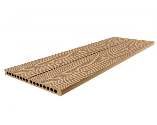 Ступень пустотелая ДПК NauticPrime Esthetic Wood 300 х 22 х 4000 мм. Коричневый