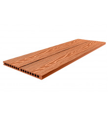 Ступень пустотелая ДПК NauticPrime Esthetic Wood 300 х 22 х 4000 мм. Терракот