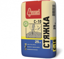 Стяжка для пола С-10 25кг., Старатели