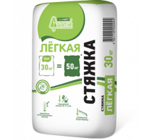 Стяжка легкая на основе цемента Старатели Эколайт 30 кг.