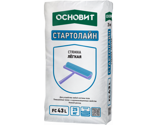 Стяжка пола легкая Стартолайн FC43 L 25 кг.