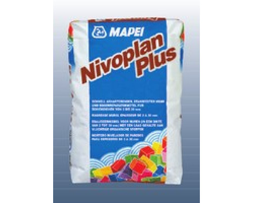 Сухая смесь для выравнивания стен, потолков и полов Mapei Nivoplan Grey Plus 25 кг.