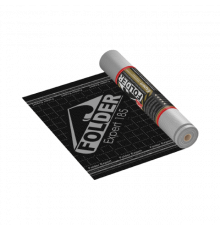 Супердиффузионная мембрана с клеевой полосой FOLDER Expert 185 1,6 х 46,875 м. 75 м2