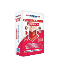 СуперКамин Огнеупор жёлтый 20 кг. Plitonit