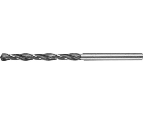 Сверло по металлу, быстрорежущая сталь Р6М5, STAYER "PROFI" 29602-075-3.8, DIN 338, d=3,8 мм