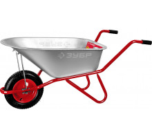 Тачка садово-строительная одноколесная ЗУБР Т-11 90 л. 160 кг. 39962