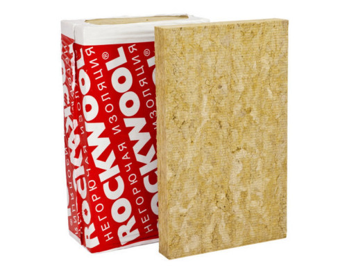 Теплоизоляционные плиты из каменной ваты Rockwool / Роквул Венти Баттс Н ОПТИМА 1000х600х100 мм. 6 плит 3,6м2 / 0,36 м3