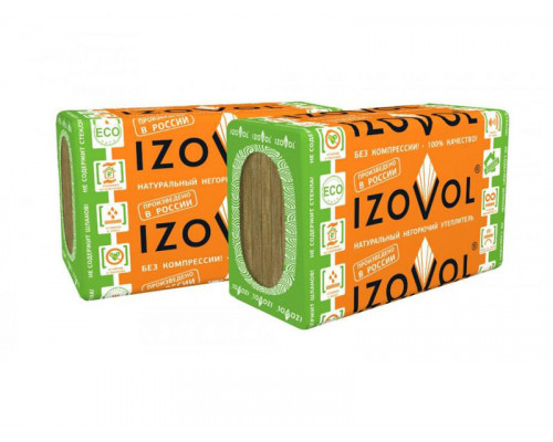 Теплоизоляционные плиты Изовол СТ-50 / Izovol СТ-50 1000 х 600 х 100 мм. (024м3 / 2,4м2) 4 плит