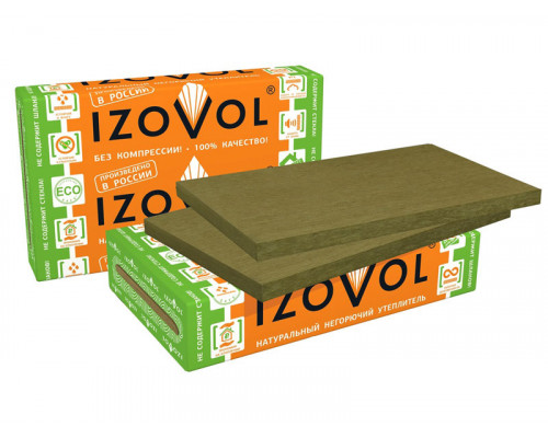 Теплоизоляция Izovol СТ-90 1000х600х50 мм 8 шт в упаковке