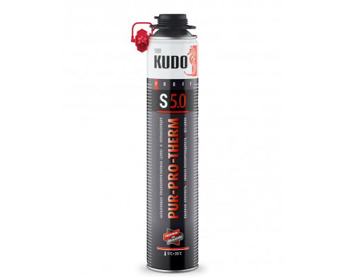 Теплоизоляция напыляемая пенополиуретановая Kudo Pur-pro-therm S 5.0, 1000 мл.