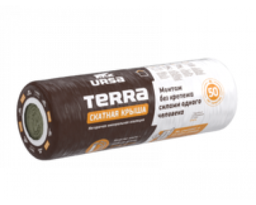 Теплоизоляция УРСА ТЕРРА / URSA TERRA 35 QN Скатная крыша 3900х1200х150 (4,68м2 / 0,702м3)