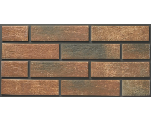 Термопанель фасадная керамическая ППС BestPoint Loft Brick 1025 x 455 х 100 мм. Chili 0,47 м2.