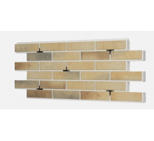 Термопанель фасадная керамическая ППС BestPoint Loft Brick 1025 x 455 х 100 мм. Masala 0,47 м2.