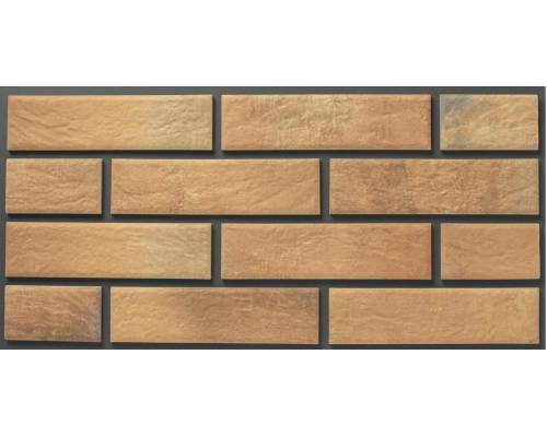 Термопанель фасадная керамическая ППС BestPoint Loft Brick 1025 x 455 х 60 мм. Curry 0,47 м2.