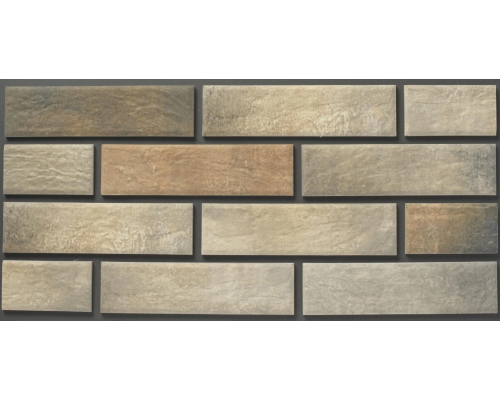 Термопанель фасадная керамическая ППС BestPoint Loft Brick 1025 x 455 х 80 мм. Pepper 0,47 м2.