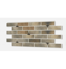 Термопанель фасадная керамическая ППС BestPoint Loft Brick 1025 x 455 х 80 мм. Pepper 0,47 м2.