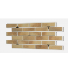 Термопанель фасадная керамическая ППС BestPoint Retro Brick 1025 x 455 х 100 мм. Masala 0,47 м2.