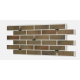 Термопанель фасадная керамическая ППС BestPoint Retro Brick 1025 x 455 х 50 мм. Cardamon 0,47 м2.