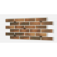 Термопанель фасадная керамическая ППС BestPoint Retro Brick 1025 x 455 х 80 мм. Curry 0,47 м2.