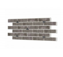 Термопанель фасадная ППС Beryoza Ceramica 1040 х 510 x 40 мм. Brick Wall Серый 0,53 м2