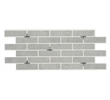 Термопанель угловая керамическая ППС BestPoint Exclusive 115 х 236 х 456 х 50 мм. Cement Gray