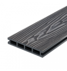 Террасная доска Decking Country Графит (Жженый Кедр) 150 х 24 х 3000 мм. 0,45 м2