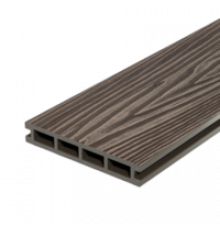 Террасная доска Decking Country Венге (Темный Орех) 150 х 24 х 4000 мм. 0,45 м2