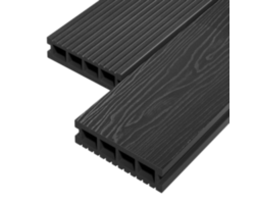 Террасная доска Decking Urban Графит (Жженый Кедр) 150 х 24 х 3000 мм. 0,45 м2