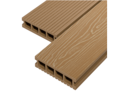 Террасная доска Decking Urban Орех (Медовый Клен) 150 х 24 х 3000 мм. 0,45 м2