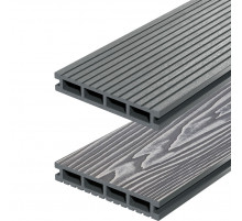 Террасная доска Decking Urban Серый (Дымчатый Дуб) 150 х 24 х 3000 мм. 0,45 м2