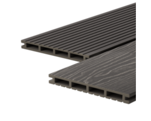 Террасная доска Decking Urban Серый (Дымчатый Дуб) 150 х 24 х 4000 мм. 0,6 м2