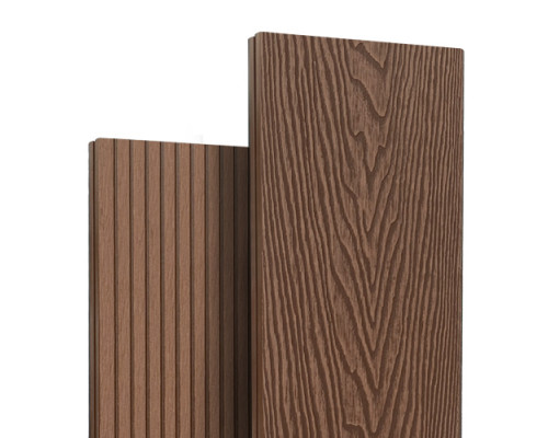 Террасная доска EasyDecking Вуд-Икс 146 х 23 х 3010 мм. Коричневый