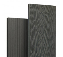 Террасная доска EasyDecking Вуд-Икс 146 х 23 х 4010 мм. Черное дерево