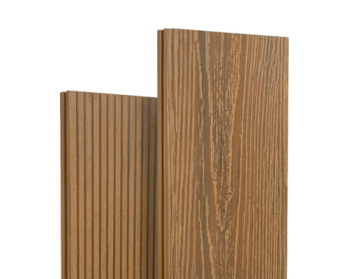 Террасная доска EasyDecking Вуд-Икс 146 х 23 х 4010 мм. Серый Микс
