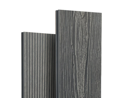 Террасная доска EasyDecking Вуд-Икс 146 х 23 х 4010 мм. Серый Микс