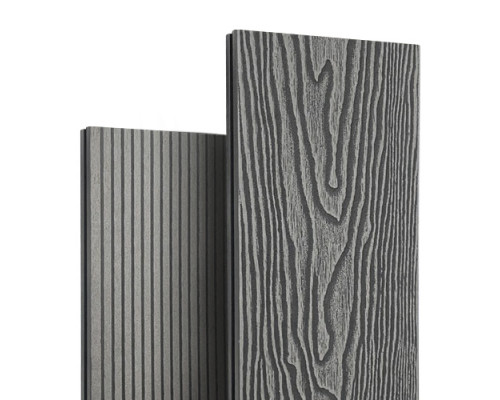 Террасная доска EasyDecking Вуд-Икс 146 х 23 х 4010 мм. Серый