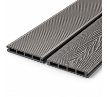 Террасная доска EasyDecking Вуд-Икс Старт 146 х 21 х 4010 мм. Серый
