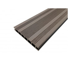 Террасная доска из ДПК Ecodeck шовная 165 x 23,5 x 6000 мм. Венге