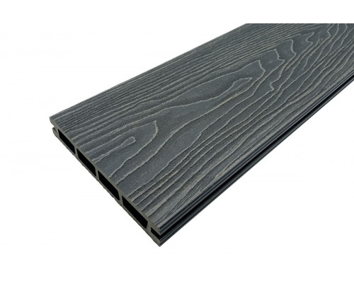 Террасная доска NauticPrime Light Esthetic Wood 145 х 22 х 4000 мм. Серый