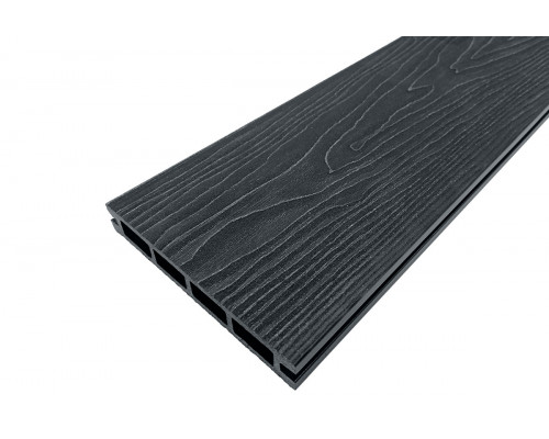 Террасная доска NauticPrime Light Esthetic Wood Антрацит 145 х 22 х 6000 мм.