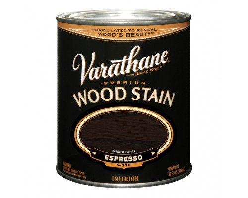 Тонирующее масло для деревянных поверхностей Premium Wood Stain Эспрессо 0,946 л. Varathane