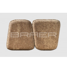Тротуарная плитка BRAER Классико круговая Color Mix Миндаль 60 мм.